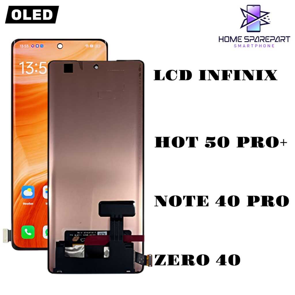 Lcd Infinix Hot 50 Pro Plus / Note 40 Pro 4G-5G / Zero 40 5G Oled Original