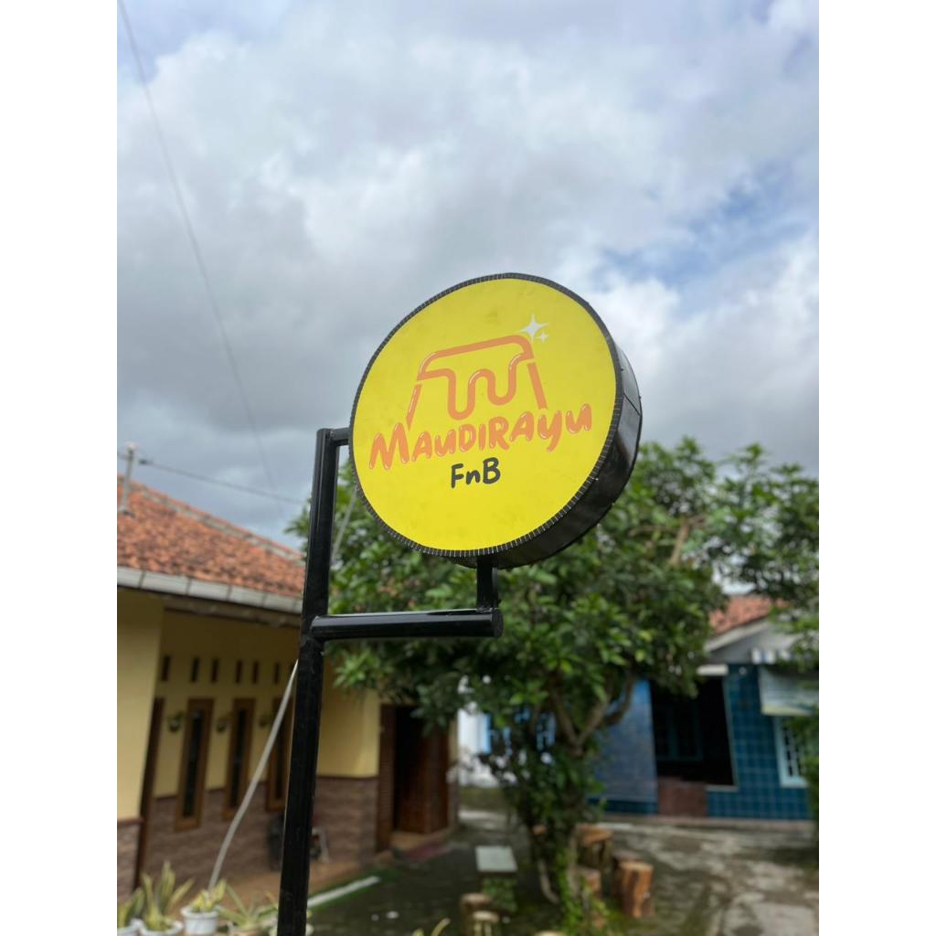 APS Neon Box Bulat 40cm - 100cm