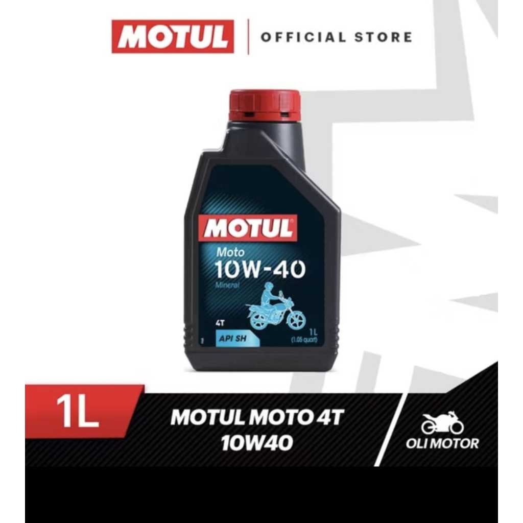 MOTUL MOTO 4T 10W40 20X1L - Oli Motor / 1 LITER