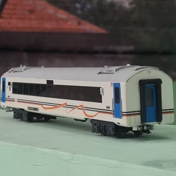 Miniatur Kereta Api / Kereta Model Gerbong Eksekutif New Image Selendanh Pecut Skala HO (Skala Agung