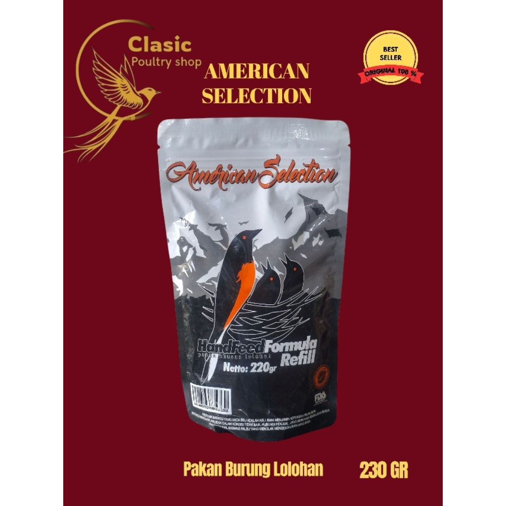 AMS PAKAN LOLOHAN BURUNG MURAI 230 GR