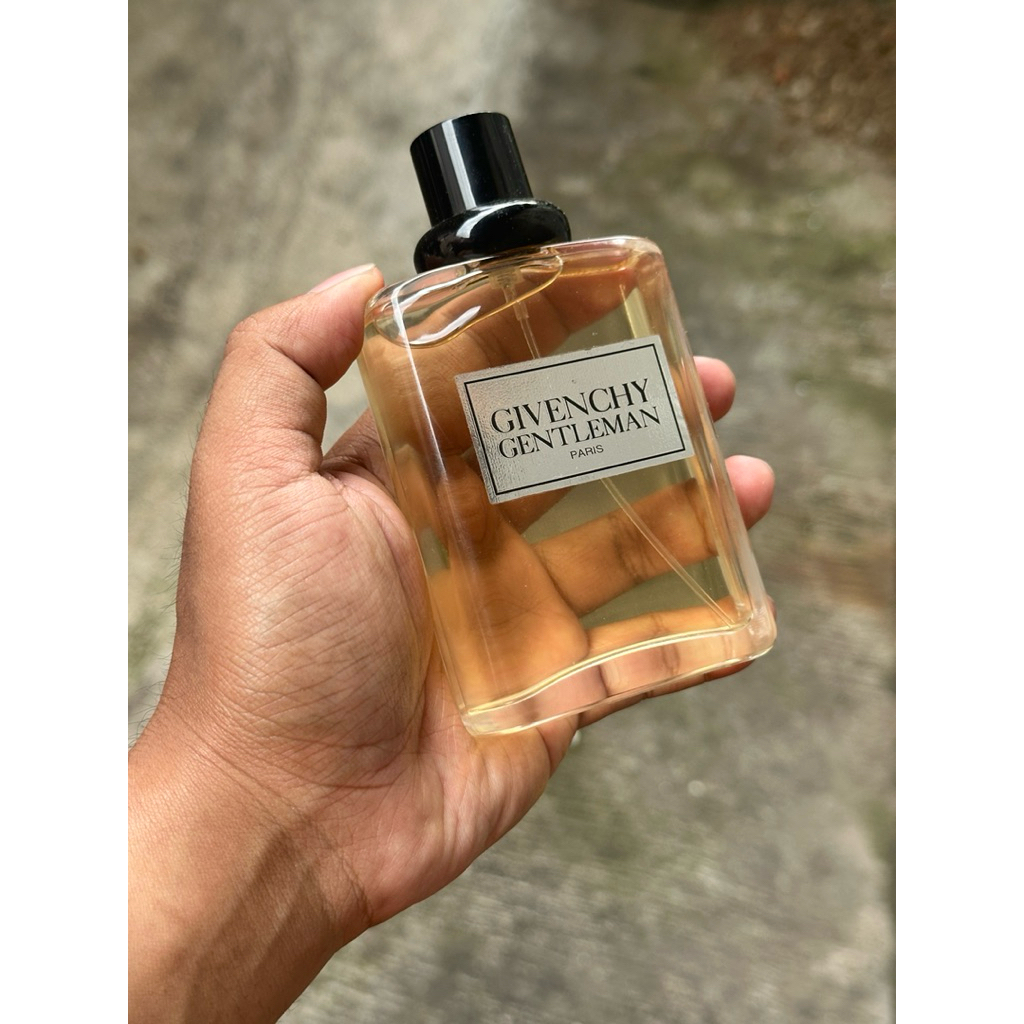 preloved parfum givenchy gentleman paris old vintage bootled