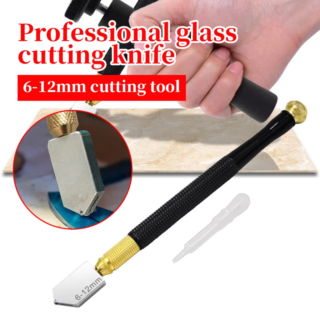 [2PCS/Set] alat pemotong kaca tebal Banyak Digunakan untuk Memotong Kaca dan Ubin Alat Pemotong Kaca
