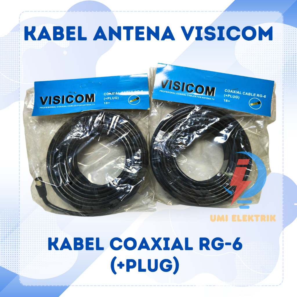 Kabel Antena TV Digital Visicom COAXIAL CABLE