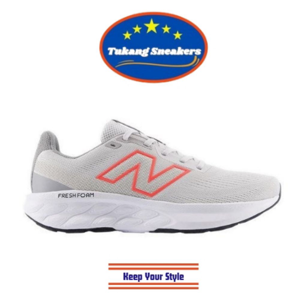 Sepatu Lari Pria New Balance 520 v9 Grey NEWM520CG9