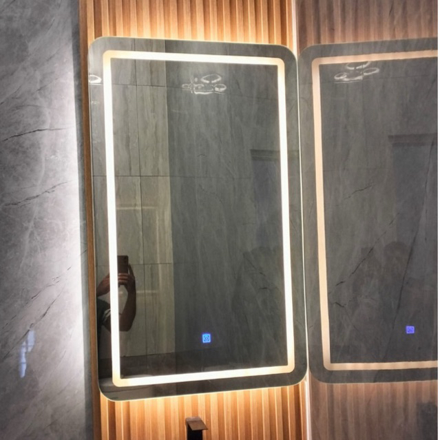 Cermin Dinding Kamar Mandi Wastafel Rias Make Up Kaca Kamar