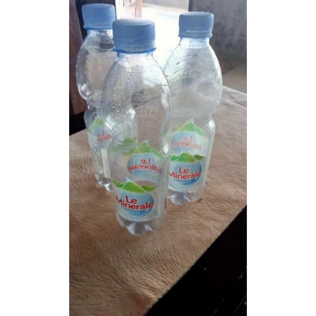 BOTOL BEKAS LE MINERAL | 600 ML || BOTOL PLASTIK MINERAL