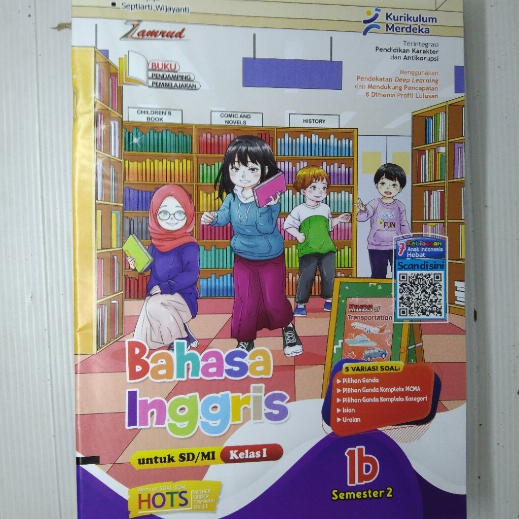 LKS SD BAHASA INGGRIS KELAS 1 2 3 4 5 6 SEMESTER 2 KURIKULUM MERDEKA