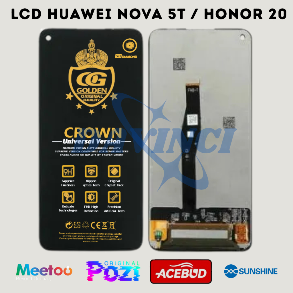 LCD NOVA 5T / HONOR 20 / HONOR 20S / HONOR 20 PRO TOUCHSCREEN FULLSET COMPLETE ORIGINAL