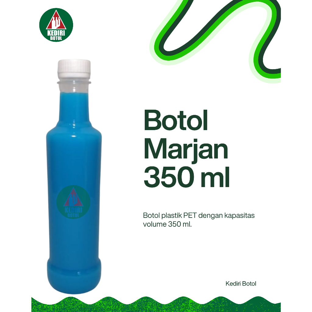 Botol Marjan Plastik 350ml | Botol Plastik 350ml | Botol Madu Plastik 350ml | Botol Minuman 350ml
