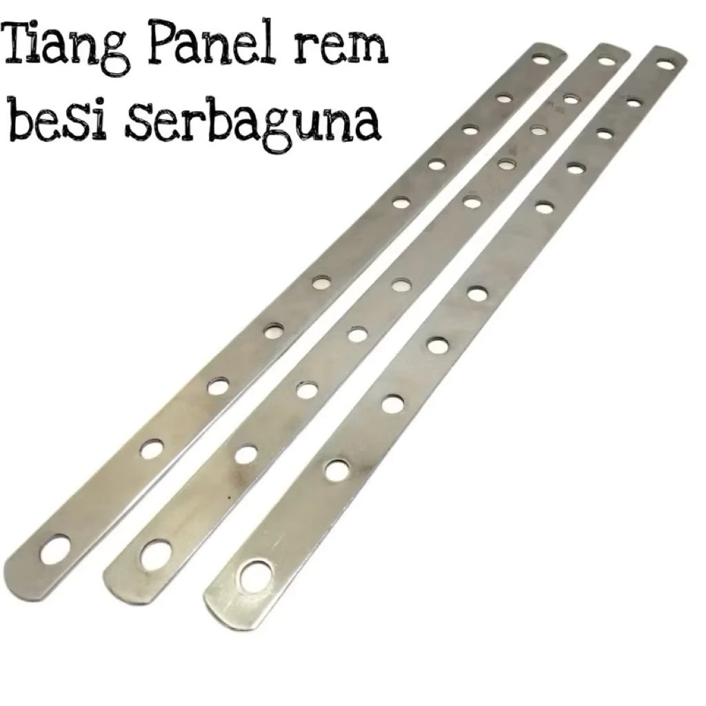 PLAT BESI BOLONG PLAT BESI CHROME CROM PLAT BESI SERBAGUNA PSM