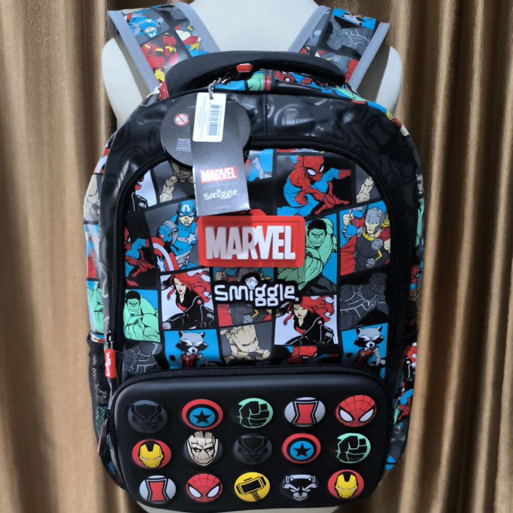 MARVEL BACKPACK ORIGINAL - TAS SEKOLAH ORIGINAL