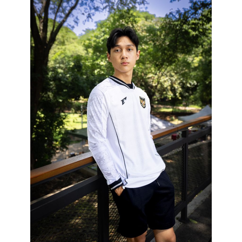 ERSPO Timnas Replika Away LS White Jersey