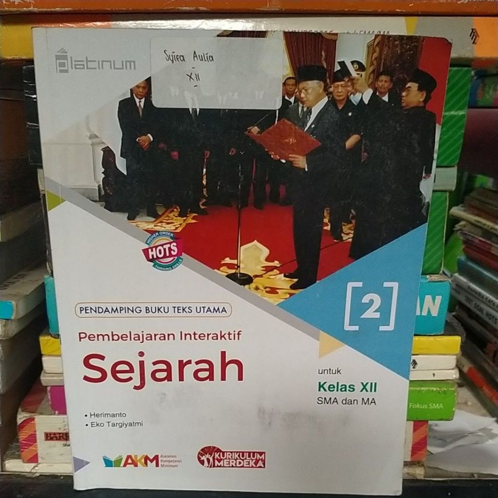 BUKU BEKAS ORIGINAL SEJARAH SMA KELAS XII KURIKULUM MERDEKA