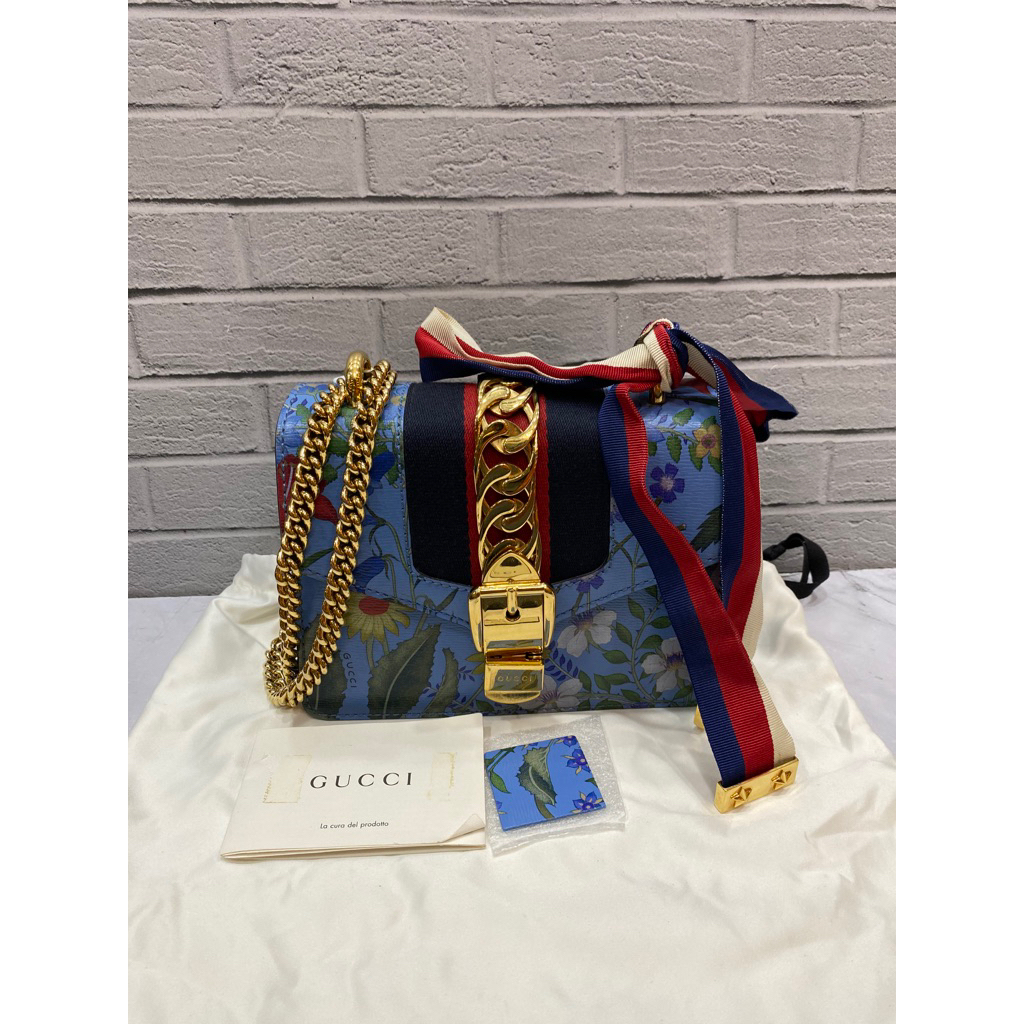 msylvie chain flora ophidia blue GHW