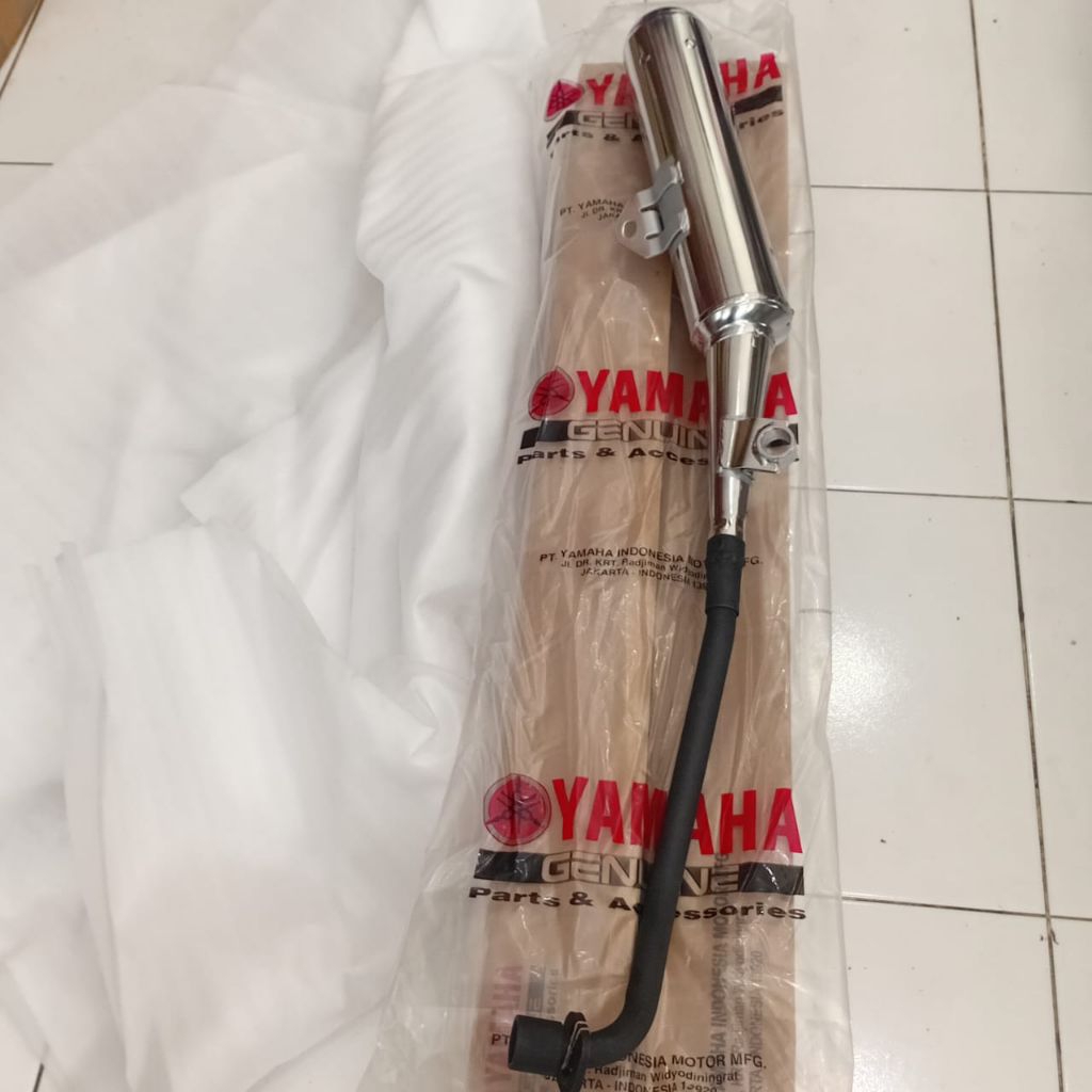 KNALPOT JUPITER Z BURHAN YGP ORIGINAL YAMAHA GENUINE