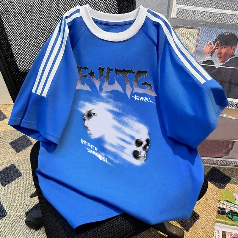 Kaos distro pria keren | Atasan sleeve lengan panjang | Kaos Sablon abstrak | Kaos katun 24s cotton 