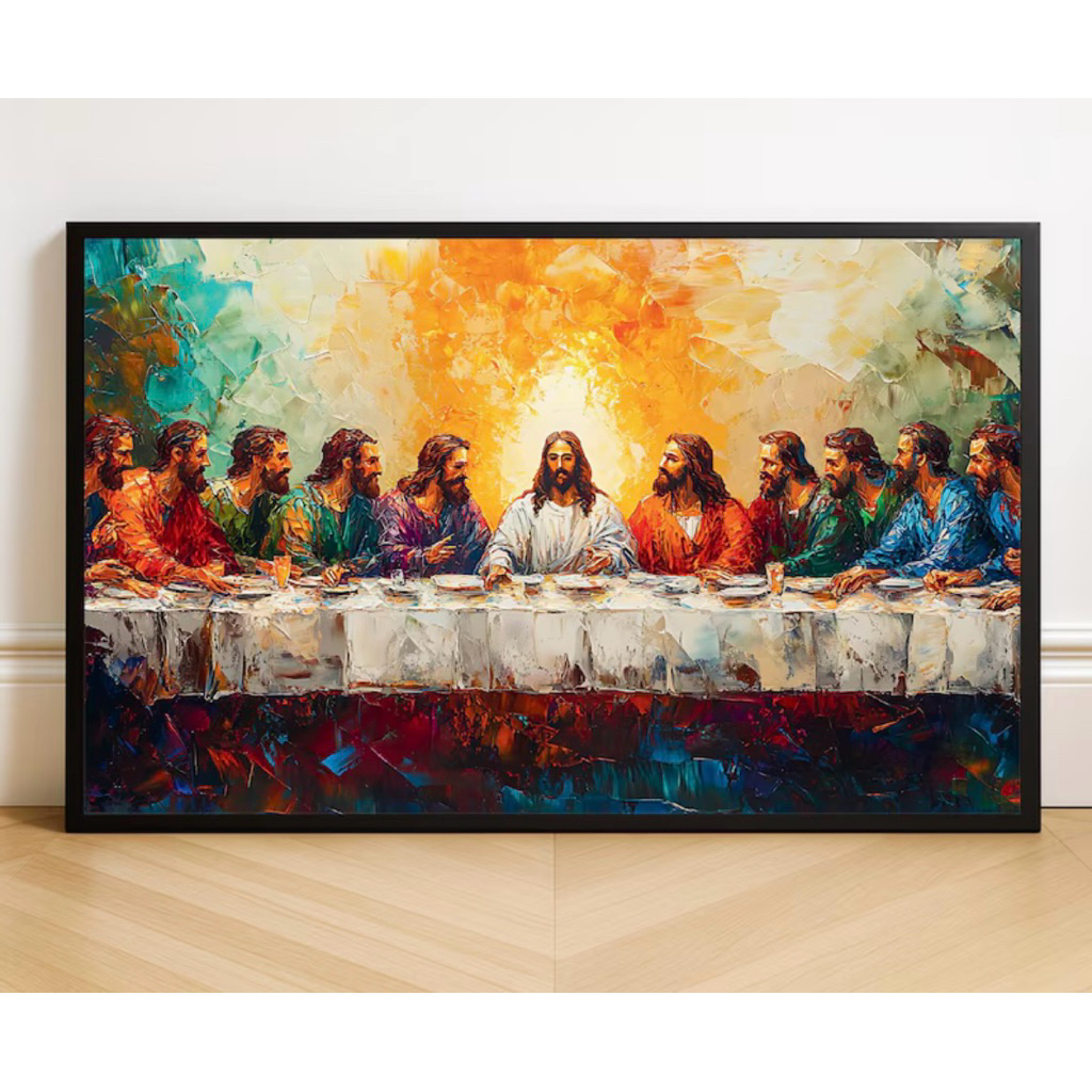 Lukisan Yesus | Lukisan Yesus Perjamuan Kudus