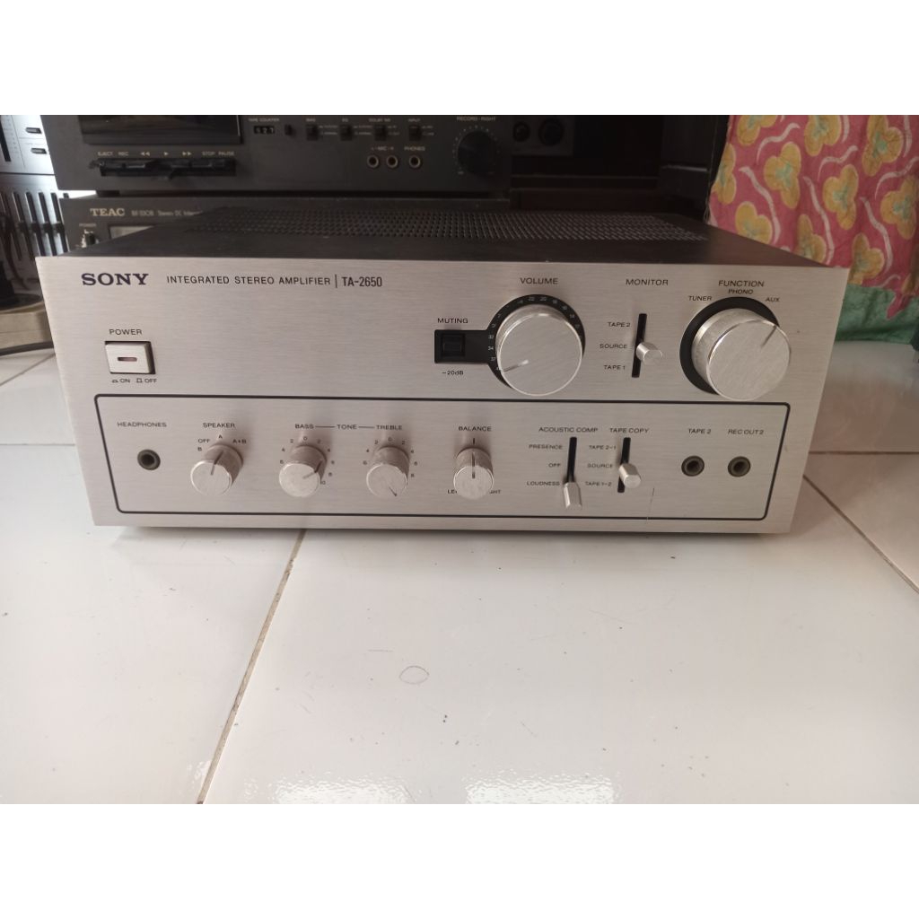 amplifier vintage Sony TA-2650 (japan product)