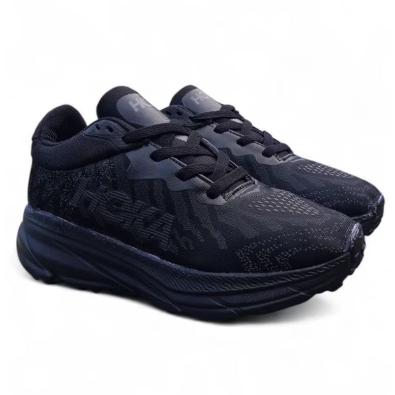 Sepatu Sekolah Full Hitam Terbaru Hoka Challenger ATR 7