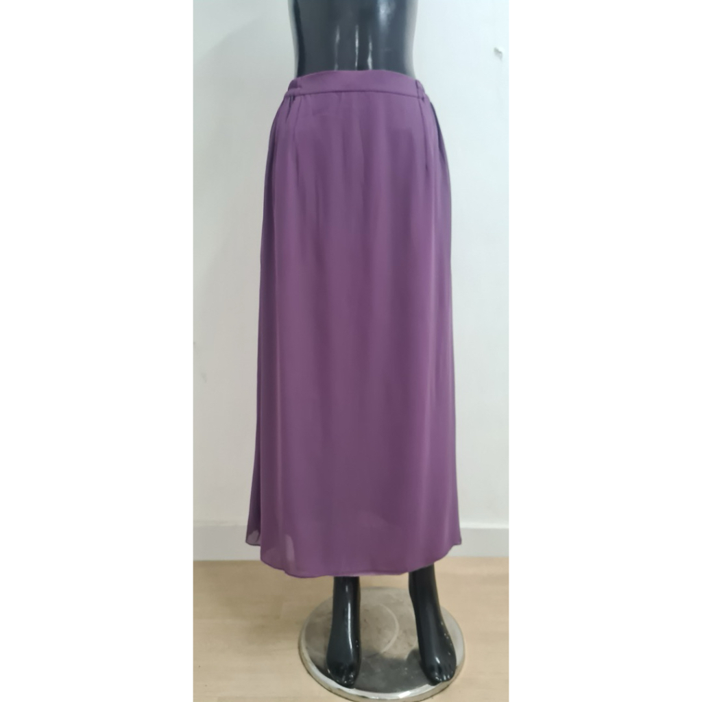 Rok ungu polos, rok ungu melayu, rok premium