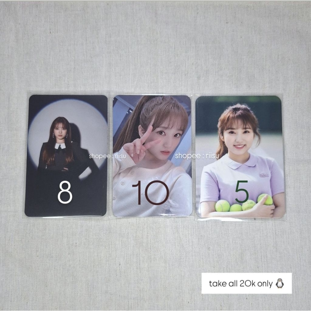 [ IZ*ONE NAKO YABUKI PHOTOCARD PC ] Merchandise Official Album One-reeler Onereeler One reeler Oneir