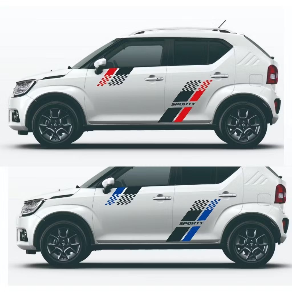 Sticker mobil Ignis kotak keren stiker list terlaris mobil Ignis stiker mobil Ignis terbaru
