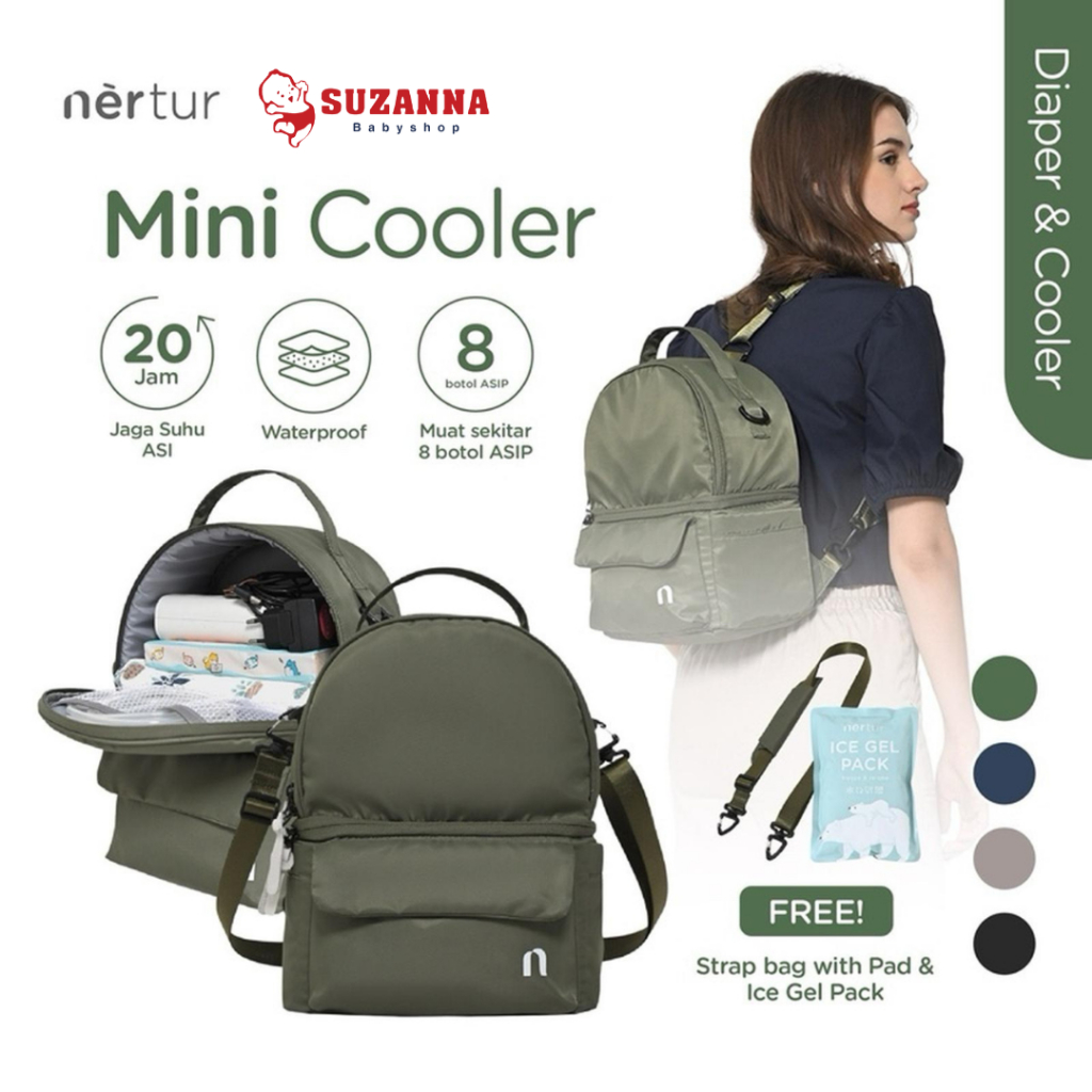 Nertur Tas Mini Cooler - Perlengkapan Bayi Diaper Bag & Cooler Bag