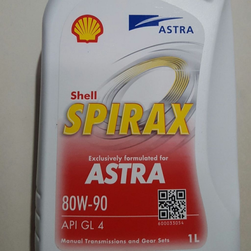Shell SPIRAX 80W-90 Oli Transmisi Manual Oli Gardan