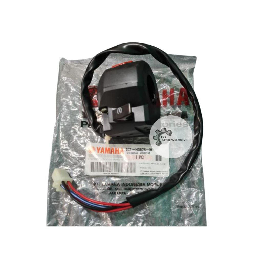 Tombol Saklar Holder Stater Kanan Yamaha Vixion Lama, Tombol Saklar Stater Kanan Vixion Old 3C1