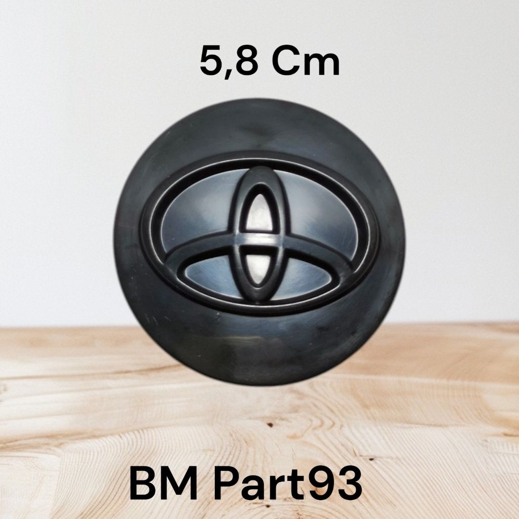 Dop Velg Tutup Velg Dop Roda Toyota  Avz Velos Lama 2005-2015 Rsh Lama 2007-2014 Diameter 5,8cm