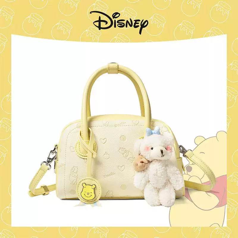 Tas HandBag WINNIE THE POOH Tas Selempang BOX Premium Wanita 72779