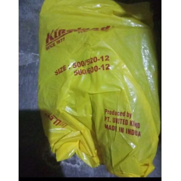 Ban dalam KingLand ukuran velg velek velk ring 12 utk mobil 500/520-12, 560/600-12 R12