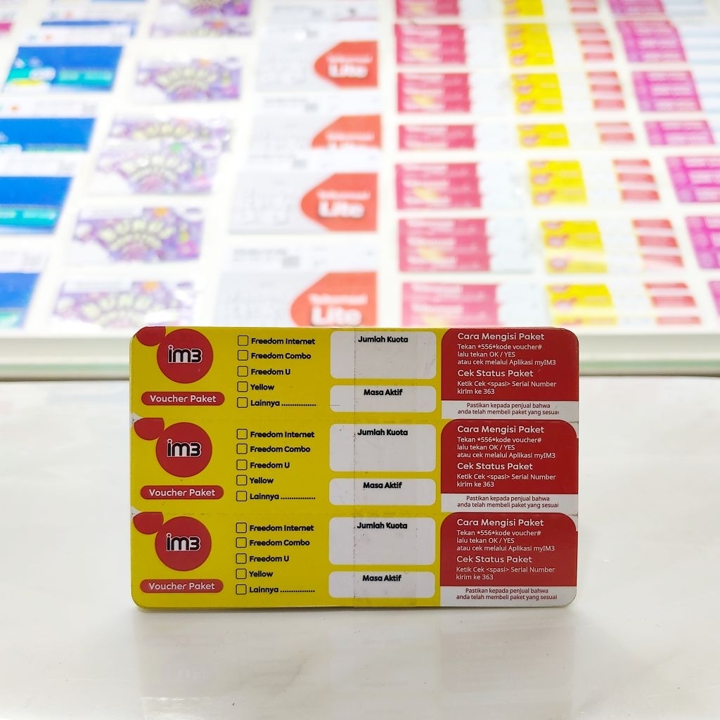 Voucher Kosong Im3 Voucher Kosong Indosat