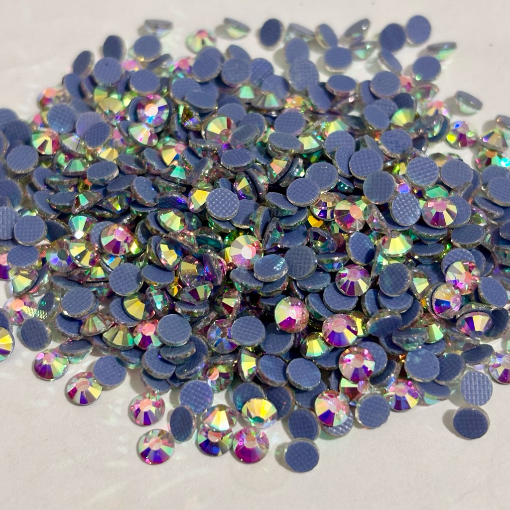 RHINESTONE CRYSTAL GRADE A6 WARNA AB 1,440pcs/10 gros SWARO TEMPEL MOTE GOSOK SWAROVSKI HOTFIX