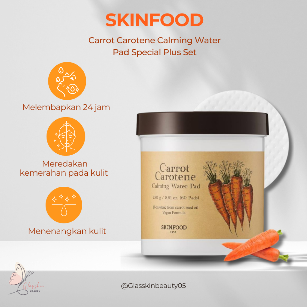 SKINFOOD Carrot Carotene Calming Water Pad