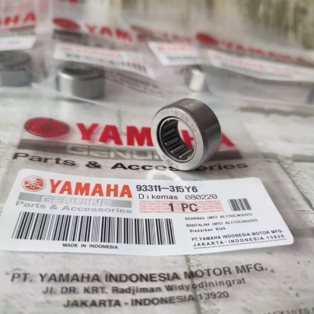 BEARING GARDAN LAHAR BAMBU GIGI RASIO GEARBOX KOPLING YAMAHA MOTOR MIO SPORTY SMILE SPORTY SOUL