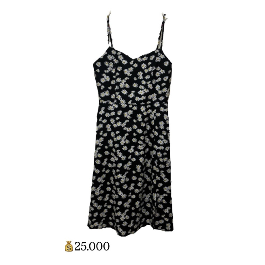 PRELOVED dress bunga-bunga