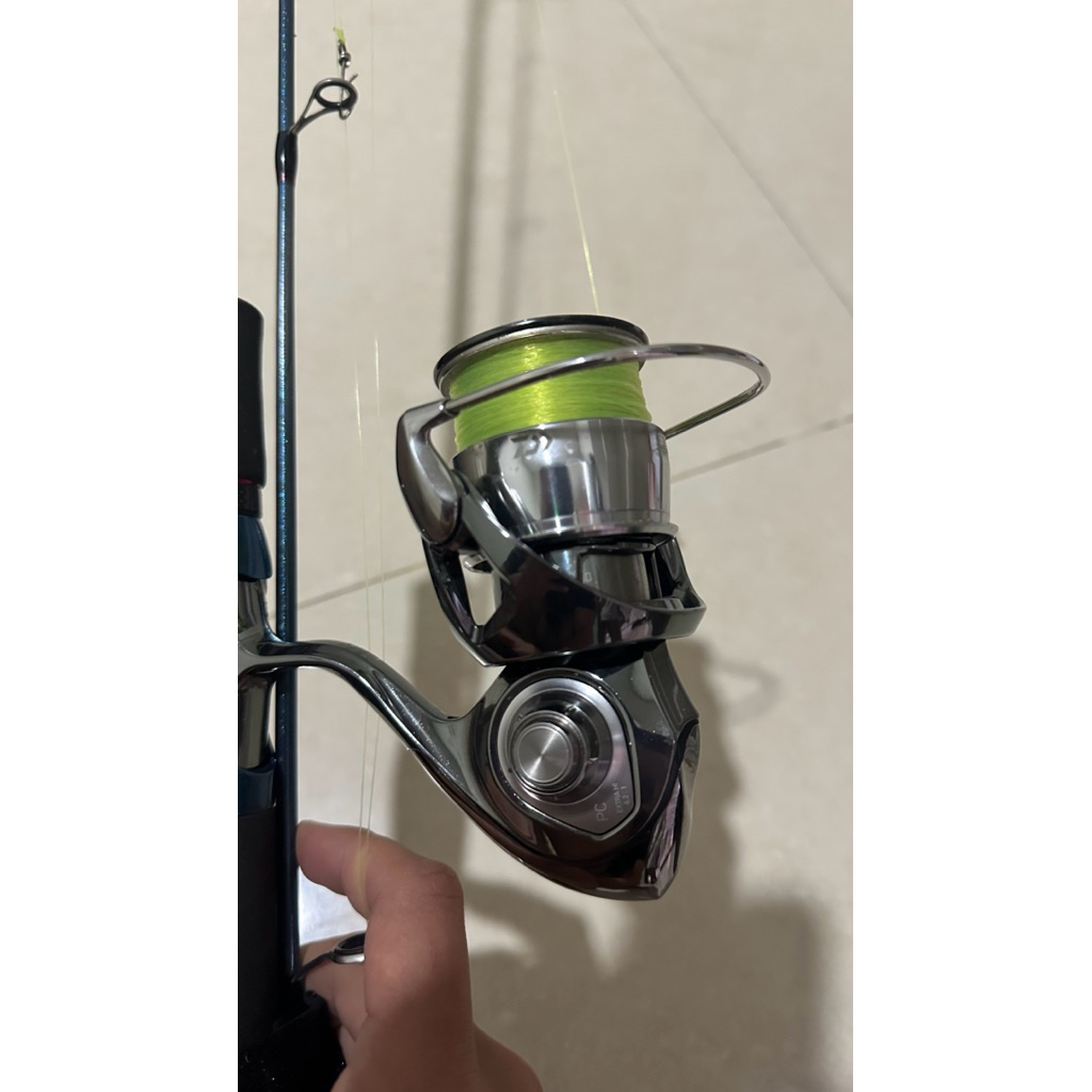 Shimano Basterra GS x Daiwa Exist LT300 XH