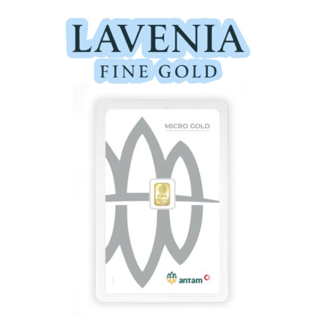 Emas Antam Microgold Original – Press Certieye (0.25 gram)