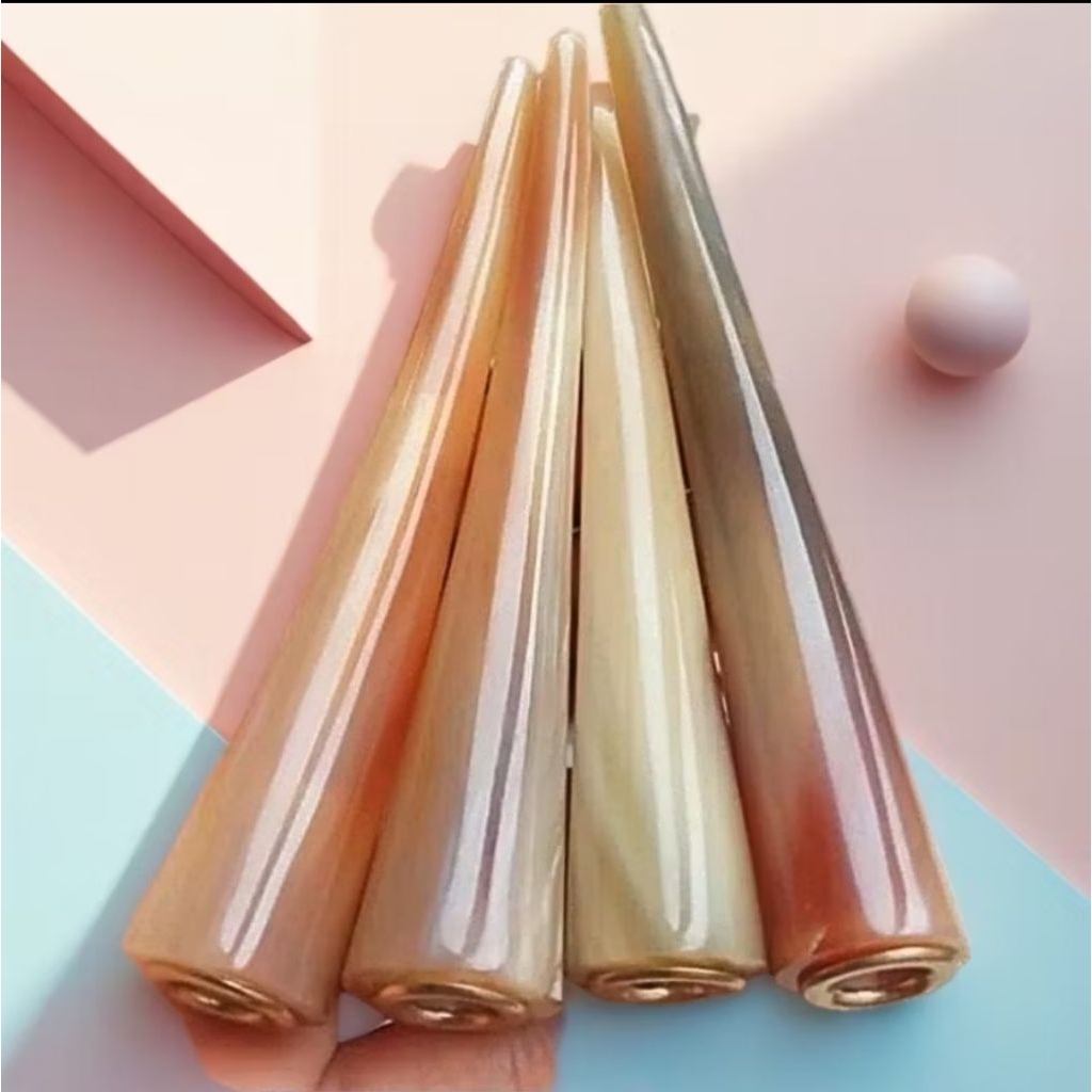 sedotan once pipa pipo pipe tanduk kerbau kristal gading