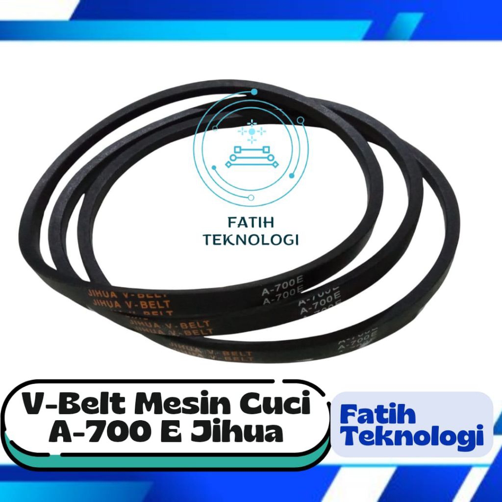 V BELT MESIN CUCI A 700 E JIHUA VAN BEL MESIN CUCI DENPO A-700-E