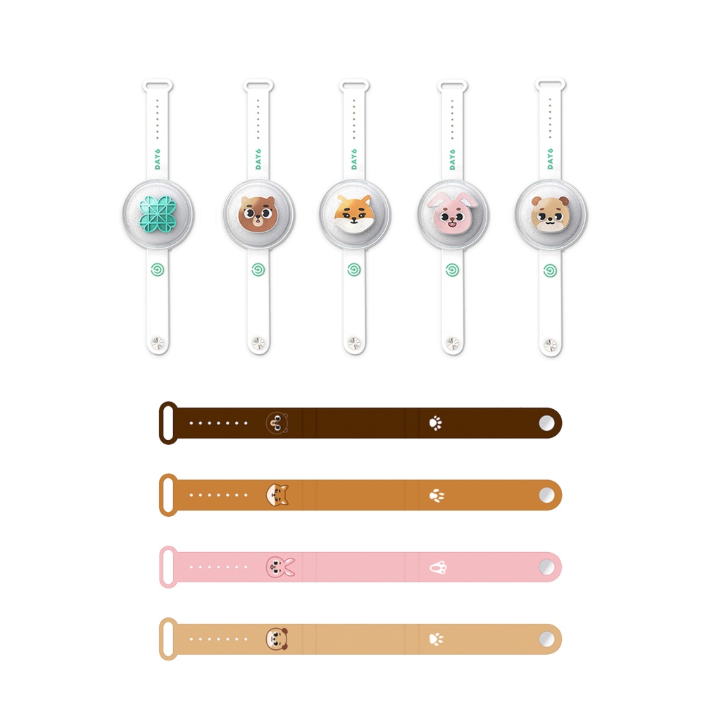 [ READY STOCK / OFFICIAL ] DAY6 LIGHT BAND CUSTOM COVER STRAP SUNGJIN YoungK WONPIL DOWOON