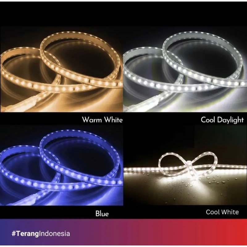 [METERAN] INLITE Led Strip Lampu Selang INFS286 AC 220V OUTDOOR INFS 286