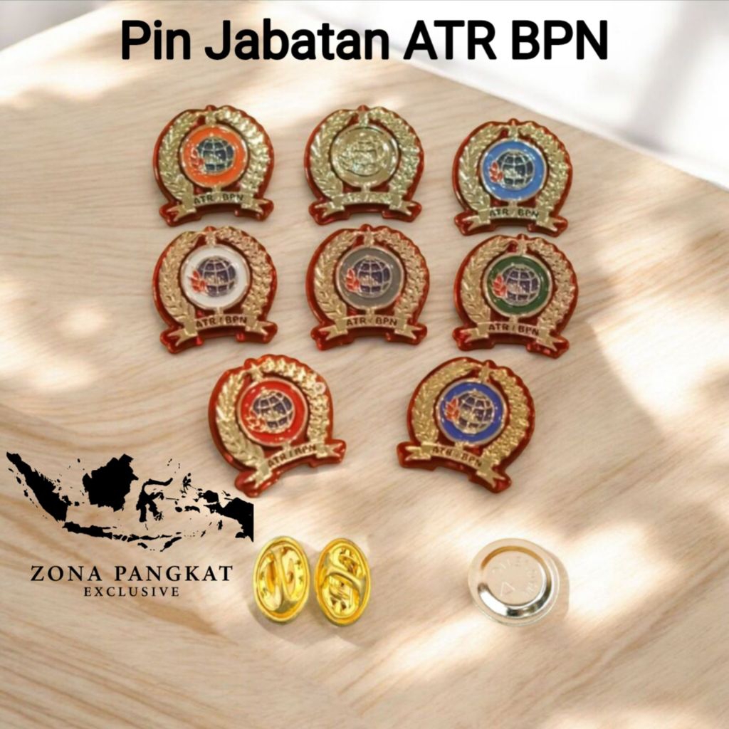 PIN ATR BPN ALAS MIKA - PIN PENGAWAS, FUNGSIONAL, STRUKTURAL, P3K