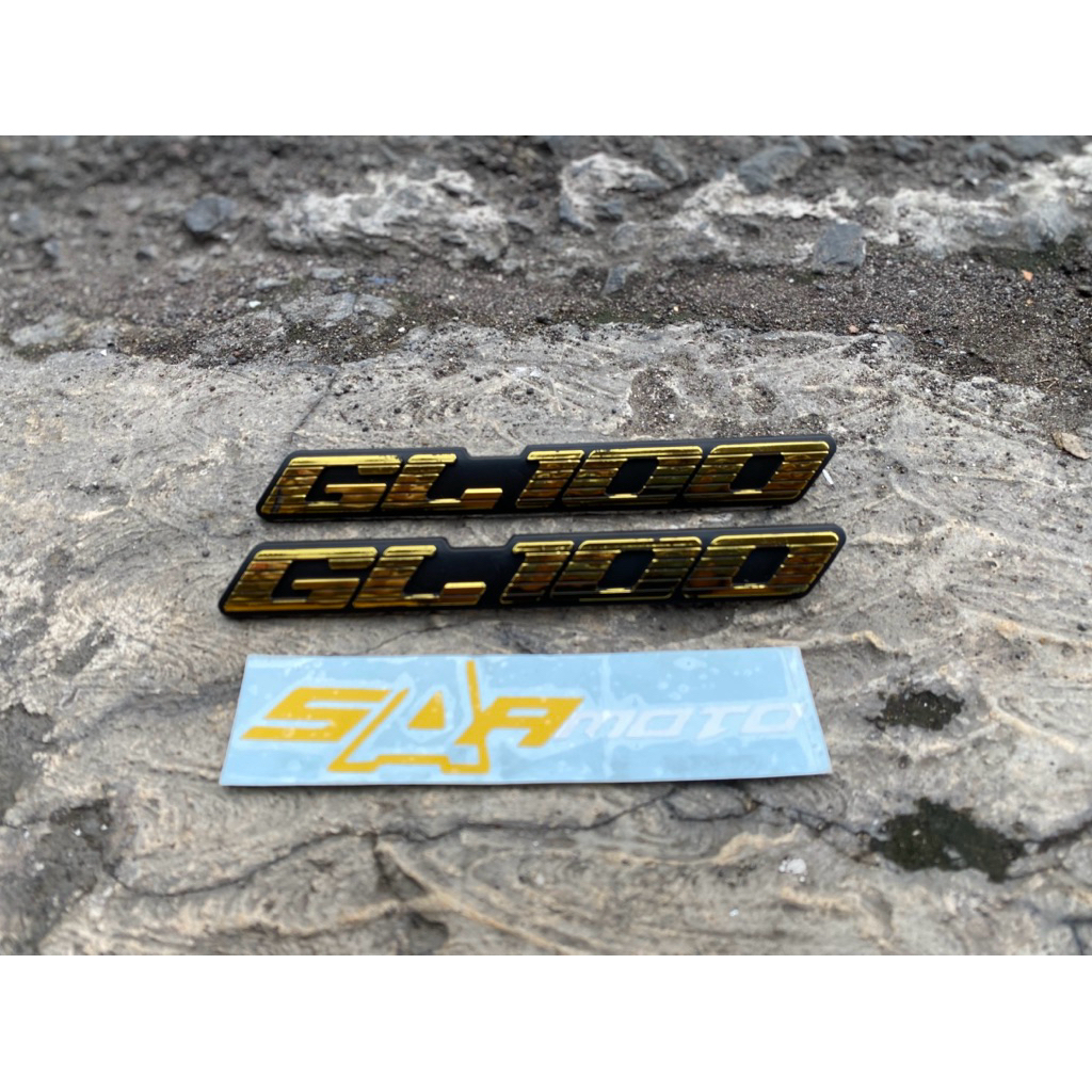 emblem Box aki gl 100 garis emblem Box aki gl 100