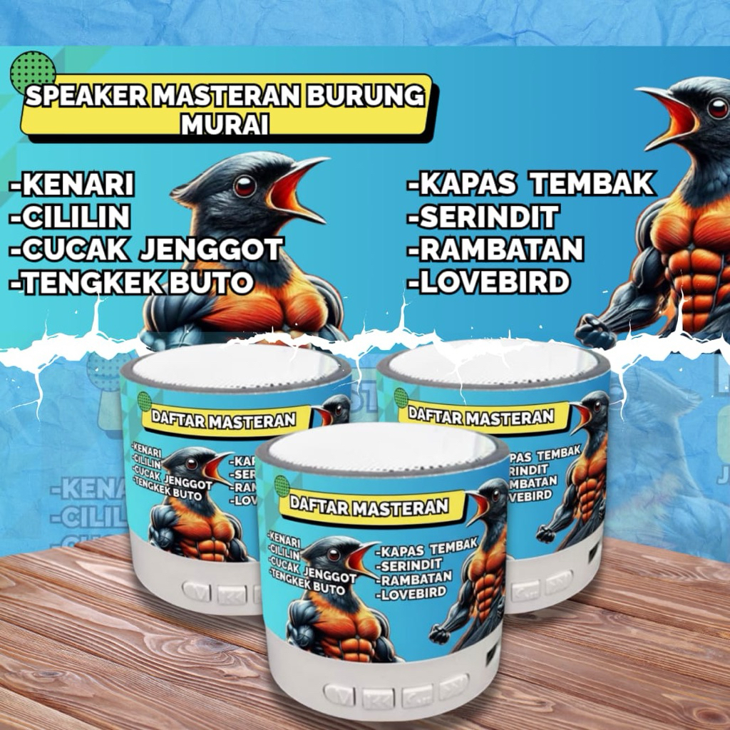 MP3 SPEAKER MASTERAN BURUNG MURAI