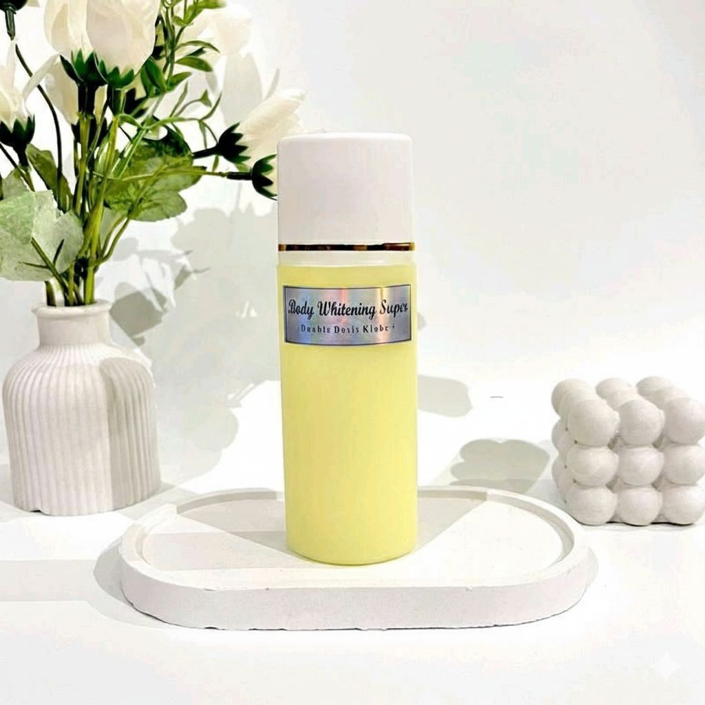 Hb Body Whitening Super Double Dosis Klobe++/ORIGINAL ANGGUR/Handbody Dosting Pemutih Badan