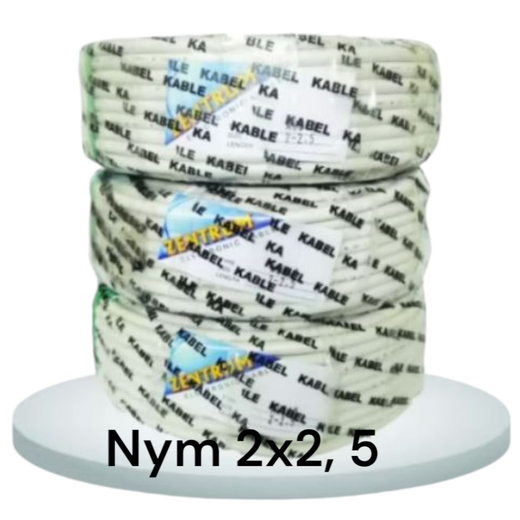 kabel listrik ny 2x2,5 50 meter