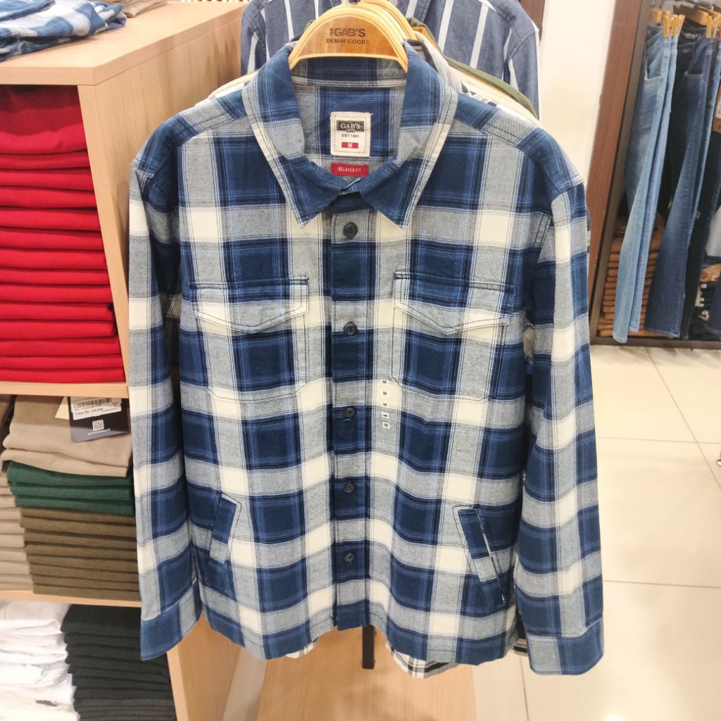 GABS KEMEJA CASUAL PRIA KEREN ORIGINAL